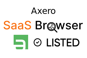 Axero - SaaS Browser Verified Badge
