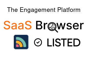 The Engagement Platform - SaaS Browser Verified Badge