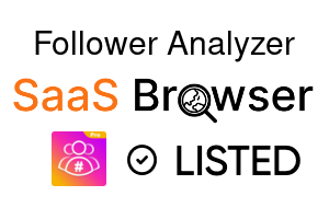Follower Analyzer - SaaS Browser Verified Badge