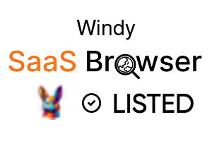 Windy - SaaS Browser Verified Badge