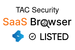 TAC Security - SaaS Browser Verified Badge