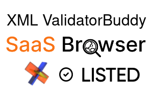XML ValidatorBuddy - SaaS Browser Verified Badge