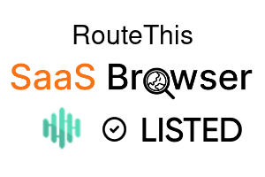 RouteThis - SaaS Browser Verified Badge