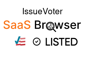 IssueVoter - SaaS Browser Verified Badge