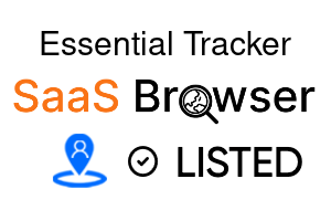 Essential Tracker - SaaS Browser Verified Badge