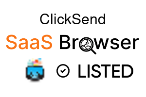 ClickSend - SaaS Browser Verified Badge