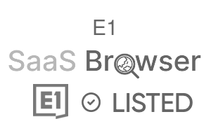 E1 - SaaS Browser Verified Badge