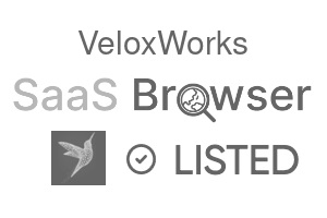VeloxWorks - SaaS Browser Verified Badge