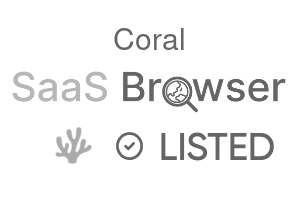 Coral - SaaS Browser Verified Badge