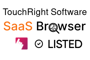 TouchRight Software - SaaS Browser Verified Badge