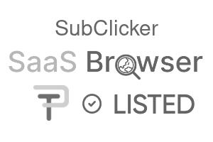 SubClicker - SaaS Browser Verified Badge