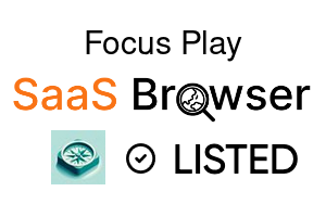 Focus Play - SaaS Browser Verified Badge