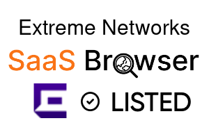 Extreme Networks - SaaS Browser Verified Badge