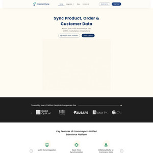 EcommSync Screenshot