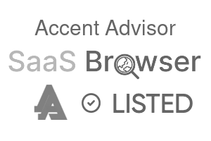 Accent Advisor - SaaS Browser Verified Badge