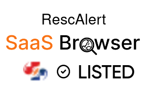 RescAlert - SaaS Browser Verified Badge
