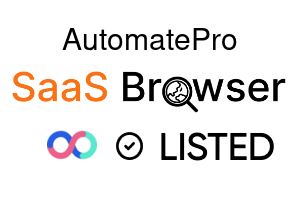 AutomatePro - SaaS Browser Verified Badge