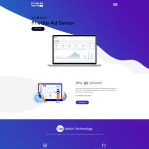 private ad server Screenshot
