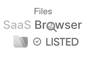 Files - SaaS Browser Verified Badge