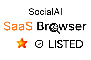 SocialAI - SaaS Browser Verified Badge