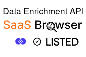 Data Enrichment API - SaaS Browser Verified Badge