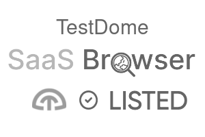 TestDome - SaaS Browser Verified Badge