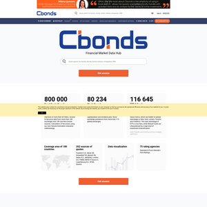Cbonds Screenshot