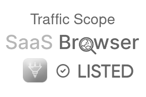 Traffic Scope - SaaS Browser Verified Badge
