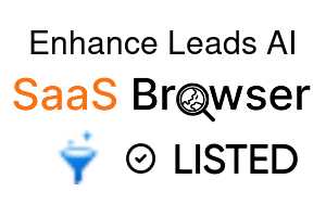 Enhance Leads AI - SaaS Browser Verified Badge