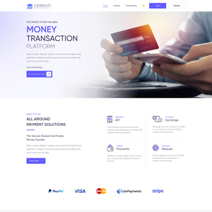 Cerruti Bank Screenshot