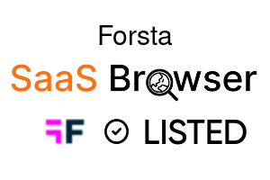 Forsta - SaaS Browser Verified Badge
