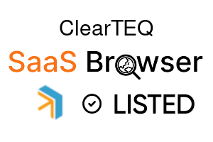 ClearTEQ - SaaS Browser Verified Badge