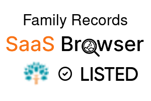 Family Records - SaaS Browser Verified Badge