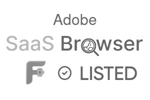 Adobe - SaaS Browser Verified Badge