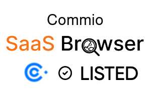 Commio - SaaS Browser Verified Badge