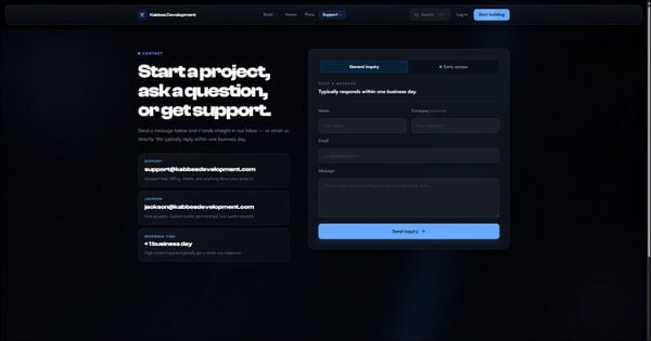 Kabbes Development Screenshot 1