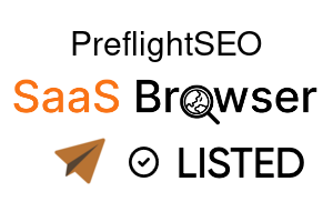PreflightSEO - SaaS Browser Verified Badge