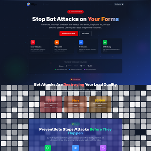 PreventBots Screenshot