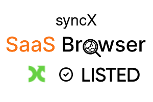 syncX - SaaS Browser Verified Badge
