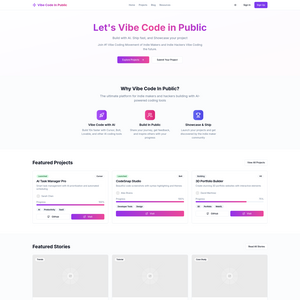 Vibe Code Screenshot