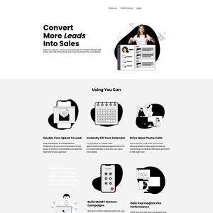 Convert More Leads Into Sales Screenshot