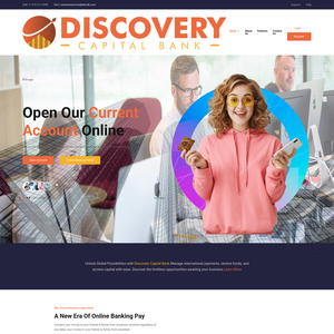 Discovery Capital Bank Screenshot