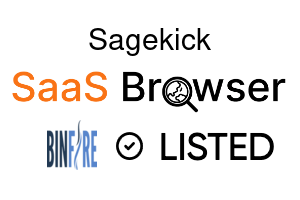 Sagekick - SaaS Browser Verified Badge