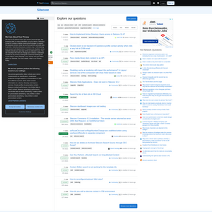 Sitecore Screenshot