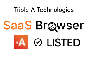 Triple A Technologies - SaaS Browser Verified Badge