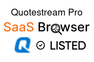 Quotestream Pro - SaaS Browser Verified Badge