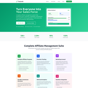 TraqLeads Screenshot