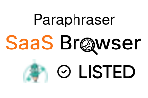 Paraphraser - SaaS Browser Verified Badge