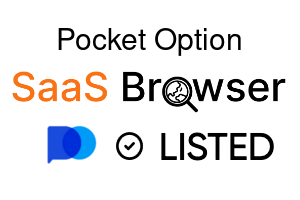Pocket Option - SaaS Browser Verified Badge