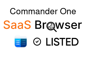 Commander One - SaaS Browser Verified Badge